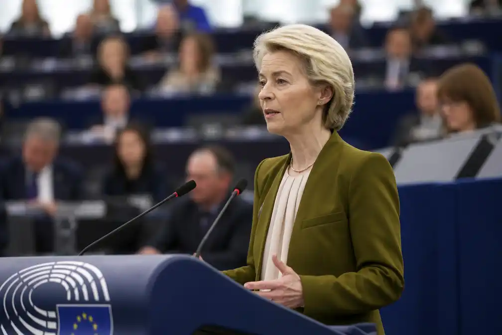 Von der Leyen: bosbrandzomer was 'zomer van de waarheid' voor klimaat