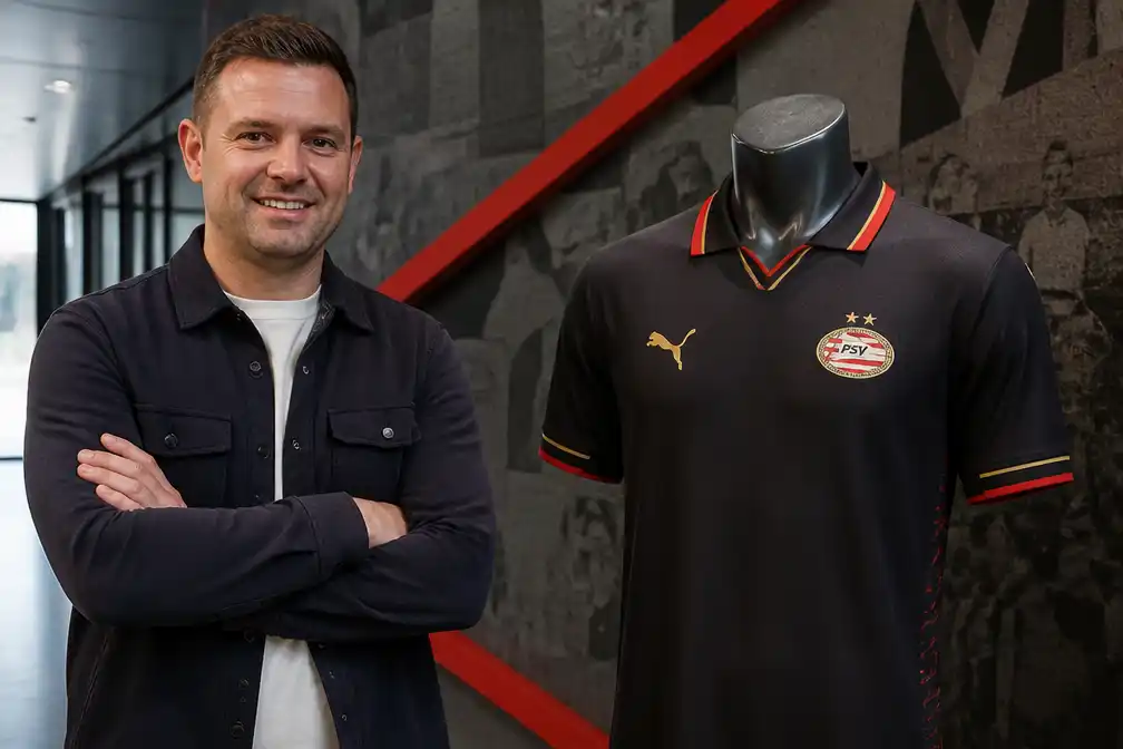 PSV bevestigt derde shirt ontworpen door supporter Dirk van Gaal