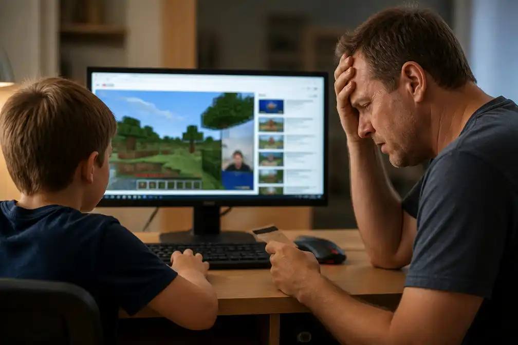 Jongen (9) geeft ruim een ton uit met creditcard van vader aan YouTube-reclame
