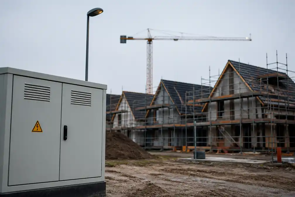 Bijna helft stroomaanvragen nieuwbouwwoningen heeft geen plek op stroomnet