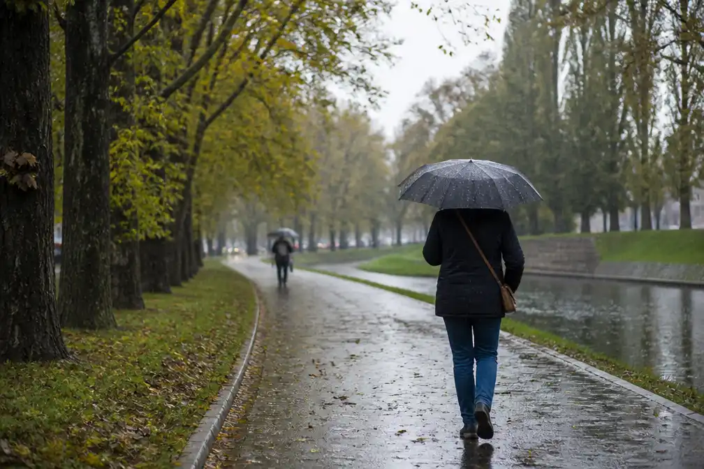 KMI voorspelt druilerig weekend, volgende week mogelijk mooi najaarsweer