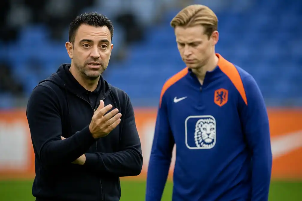 KNVB maakt eerste Oranjeselectie van Xavi Hernández bekend, zonder Frenkie de Jong