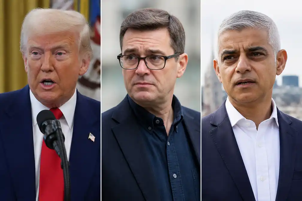 Trump bekritiseert Britse politici Burnham en Khan in opmerkingen uit Witte Huis