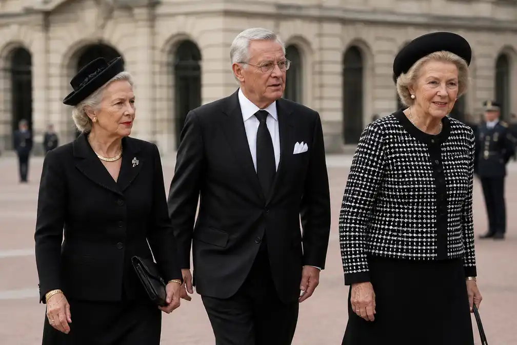 Prinses Astrid van België naar uitvaart Noorse naamgenoot