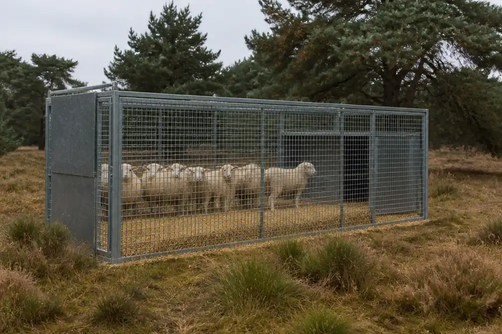 Gelderland wijst verzoek af om lokkooi met schapen voor wolf te stoppen