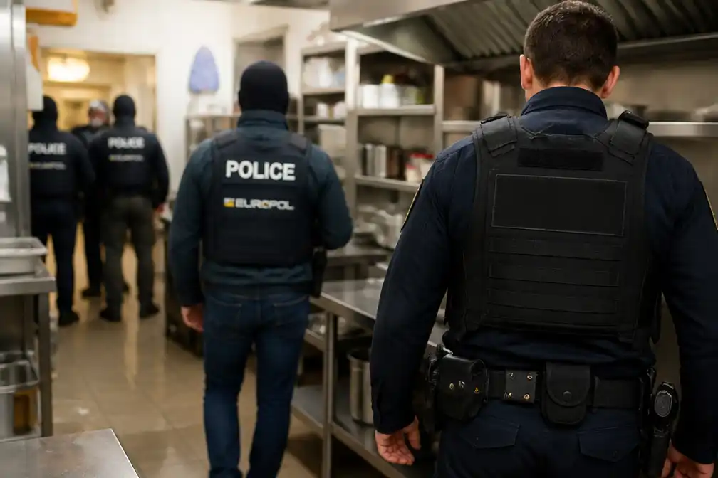 Europol: invallen in Indiase restaurants in vijf Europese landen, 70 mogelijke slachtoffers