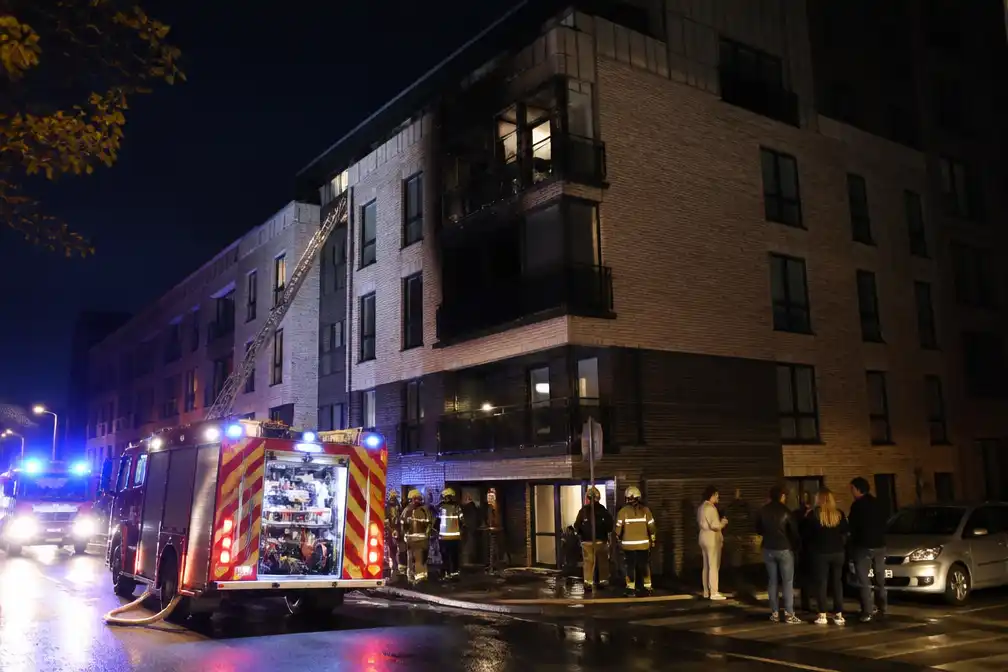 Brand in appartementsgebouw in Oudenaarde: volledige evacuatie, geen gewonden