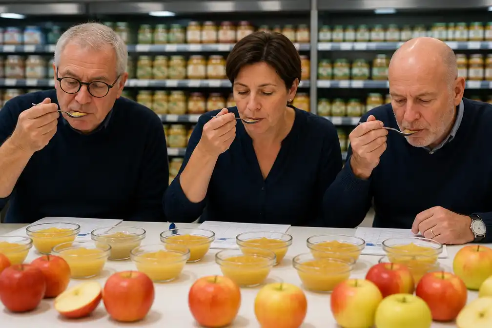 Smaaktest appelmoes: drie experts proeven blind elf supermarktmerken