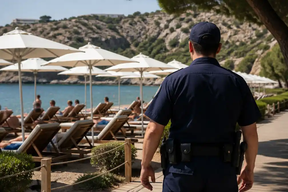 Griekse politie onderzoekt dood 82-jarige na ruzie om ligbed in Vouliagmeni
