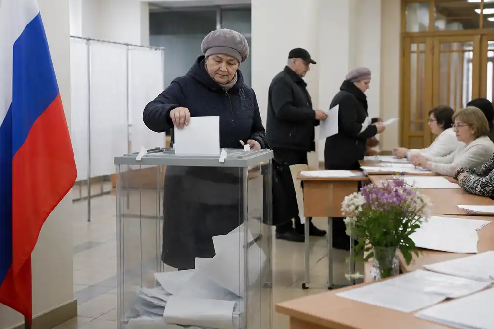 Verenigd Rusland van Poetin ruim aan kop bij Russische parlementsverkiezingen