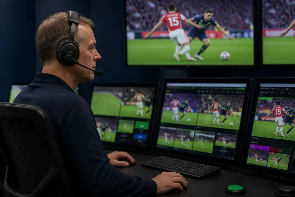 VAR Van Boekel verdedigt niet-ingrijpen bij beuk in topper Ajax-PSV