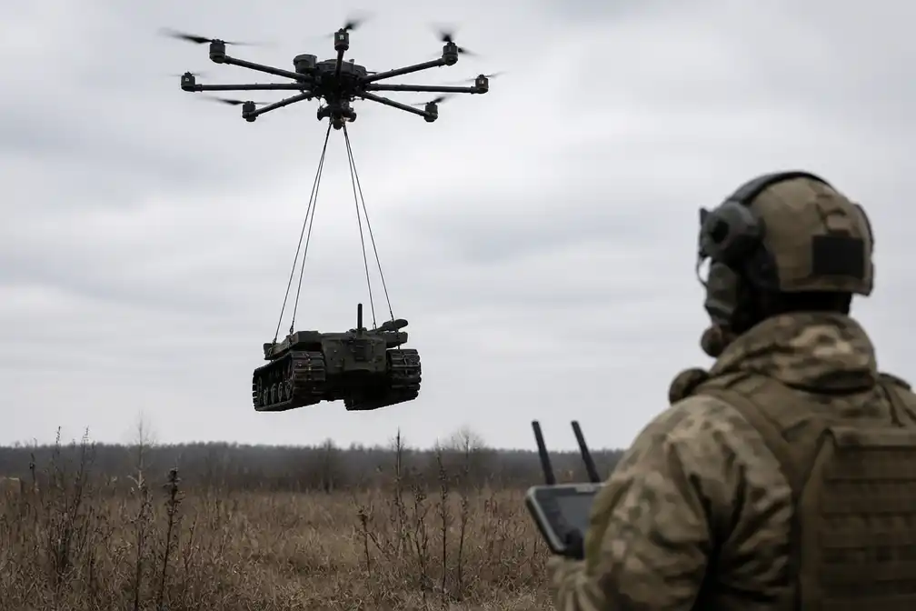 Oekraïne zet explosieve grondrobots diep achter Russische linies in