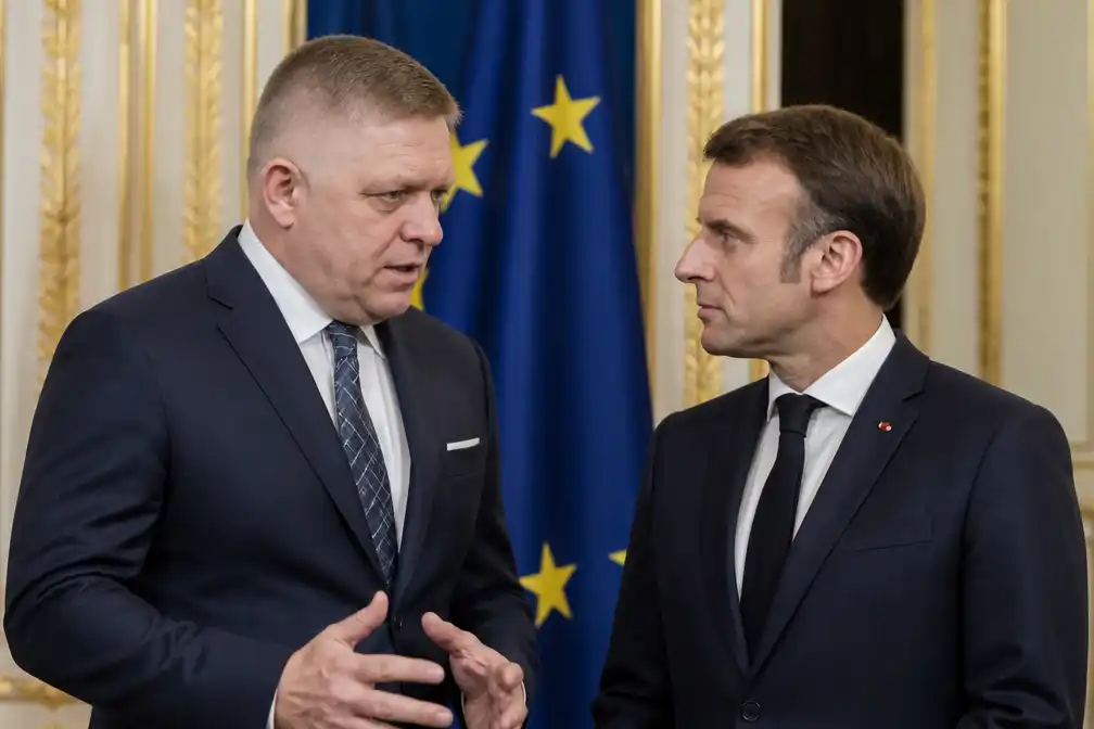 Fico en Macron vragen EU om actie tegen hoge brandstofprijzen