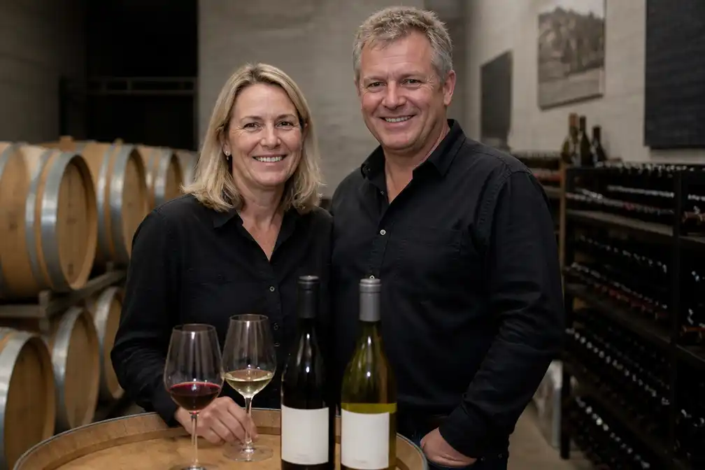 Zuid-Afrikaanse wijnmakers Kruger Family Wines degusteren in Rotselaar