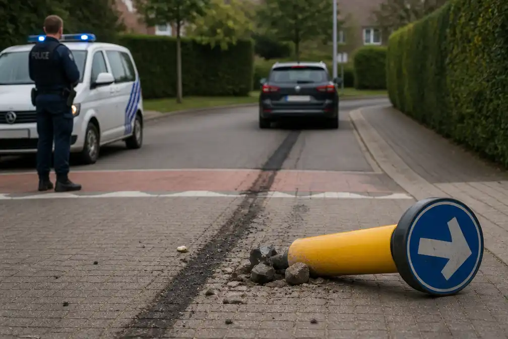 Politie vindt vluchter in Torhout door oliespoor tot bij zijn auto te volgen