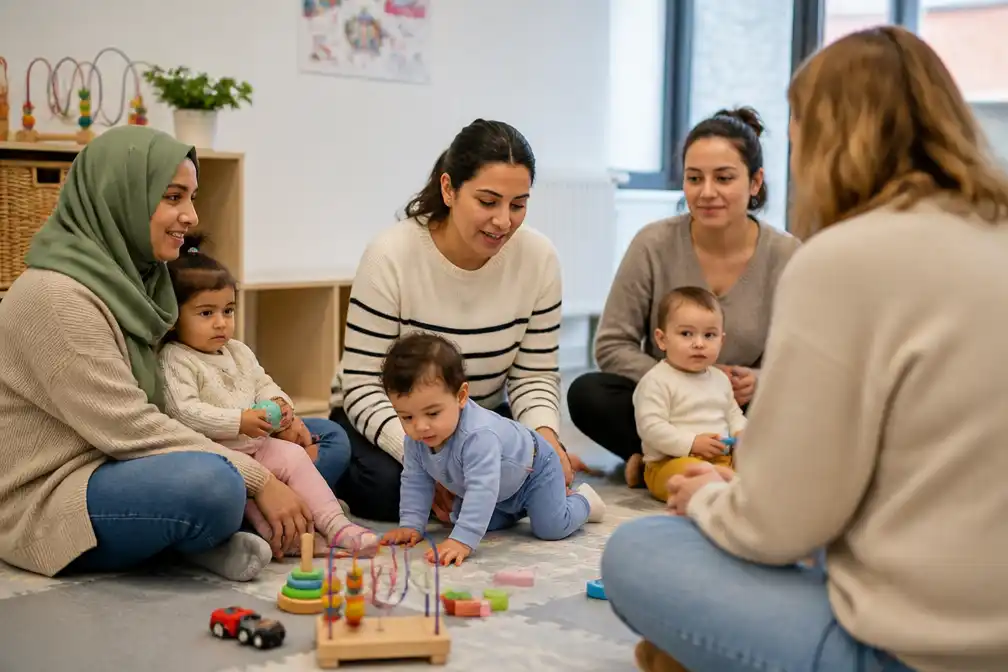 Huis van het Kind past ontmoetingsgroepen aan en verlengt steun voor anderstalige mama's