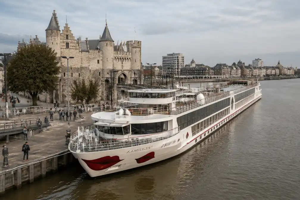 Antwerpen verwelkomt duizendste riviercruise van het jaar met A-Rosa Sena