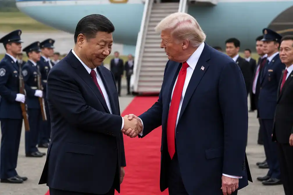 Xi Jinping begint driedaags bezoek aan VS en wordt uitzonderlijk door Trump onthaald