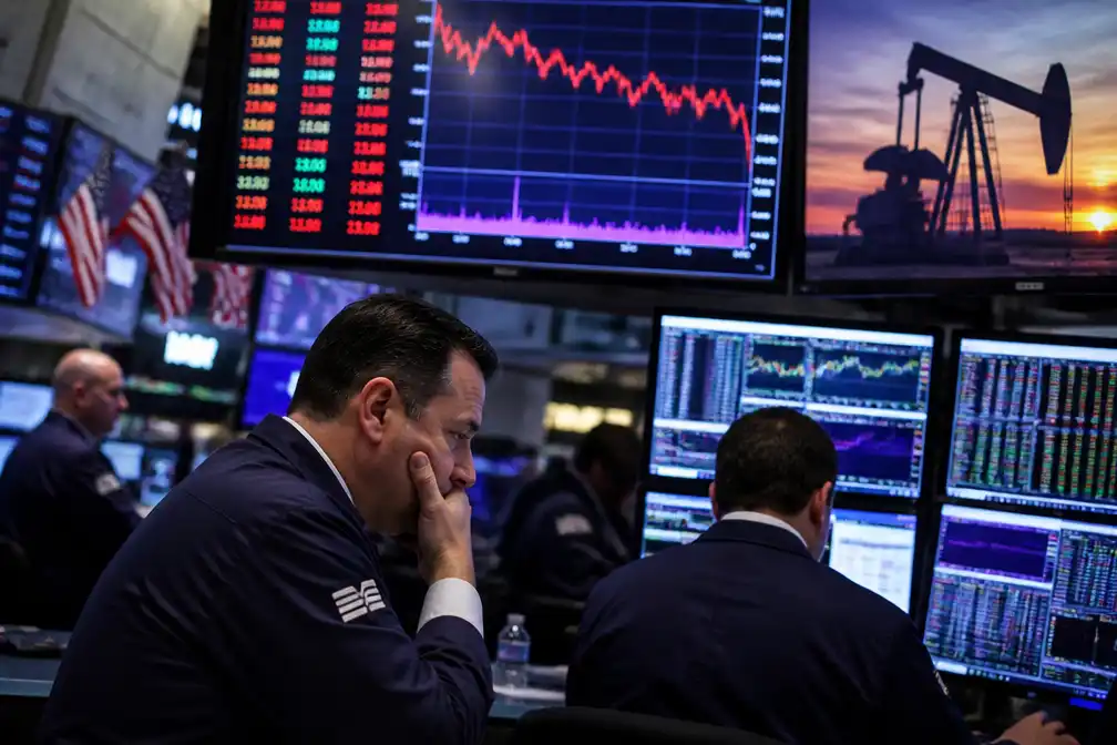 Wall Street daalt door oplopende marktrentes en duurdere olie