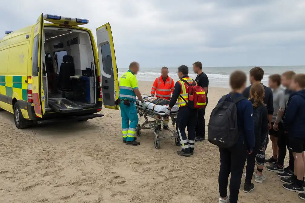 Twee leerlingen geëvacueerd van strand Nieuwpoort na ongelukje op sportkamp