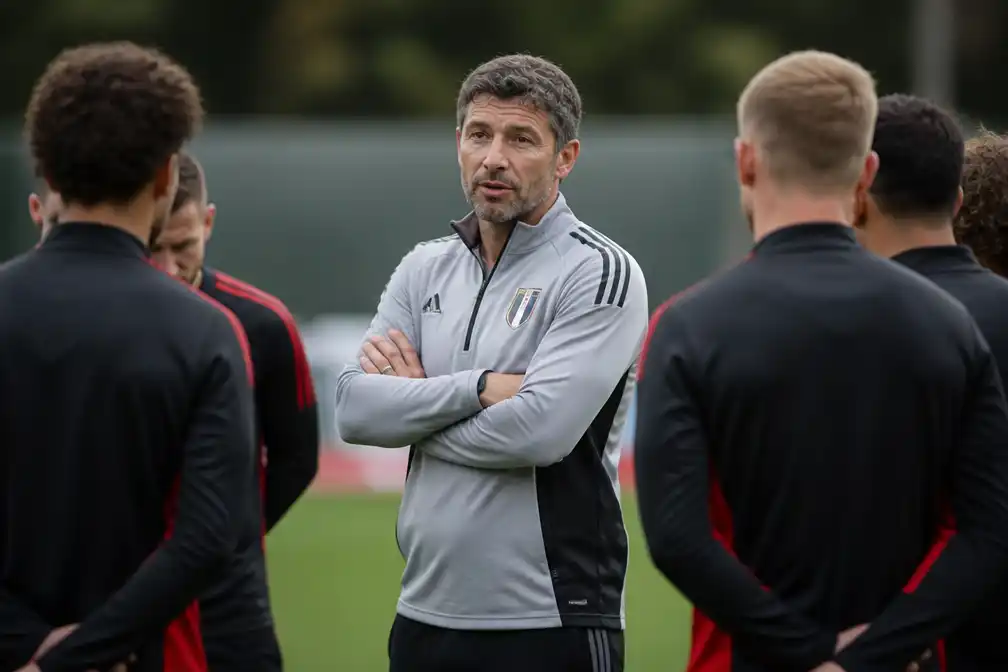 Mark van Bommel debuteert als bondscoach van de Rode Duivels tegen Italië