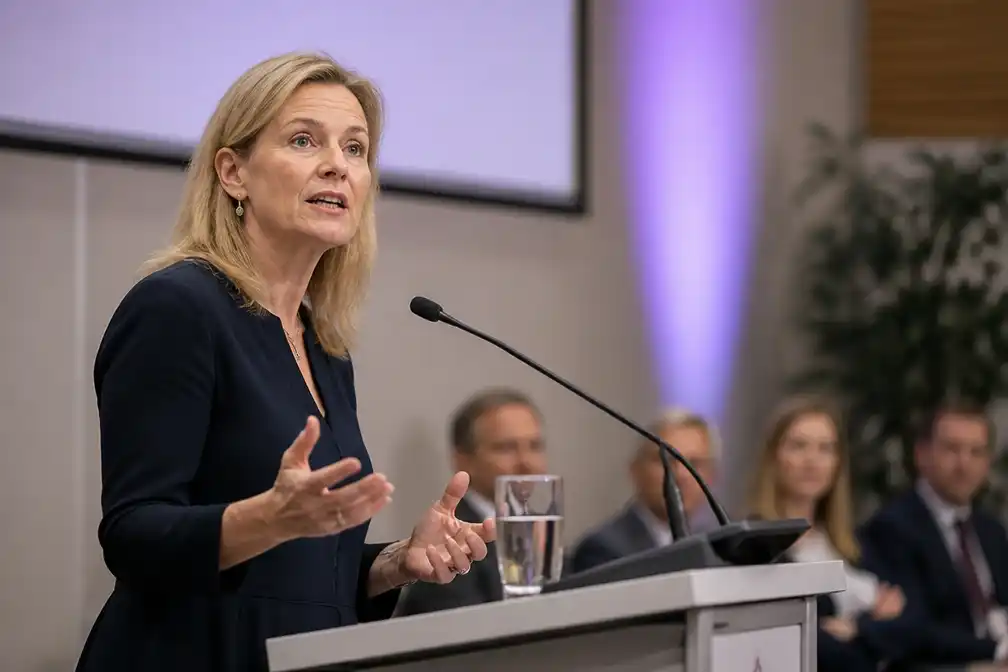 TenneT-topvrouw Manon van Beek wil meer Europese aandacht voor weerbaarheid energiesysteem