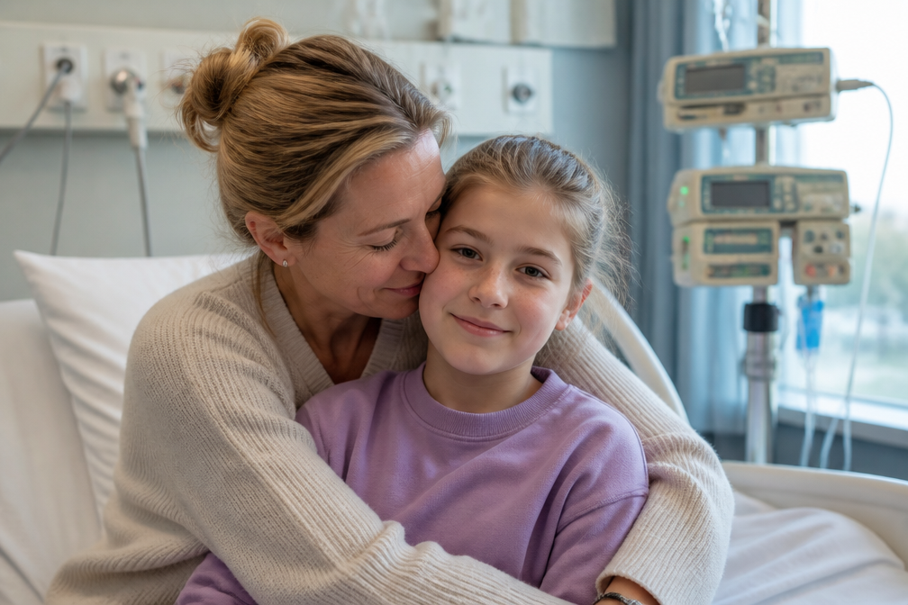 Dochter Jasmijn van Janneke vier jaar na leukemiediagnose: 'een survivor'