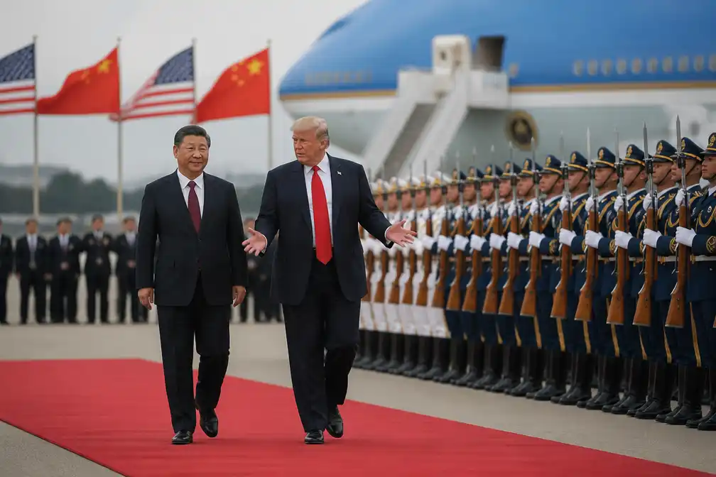 Trump rolt rode loper uit voor Xi, maar grote deal blijft uit