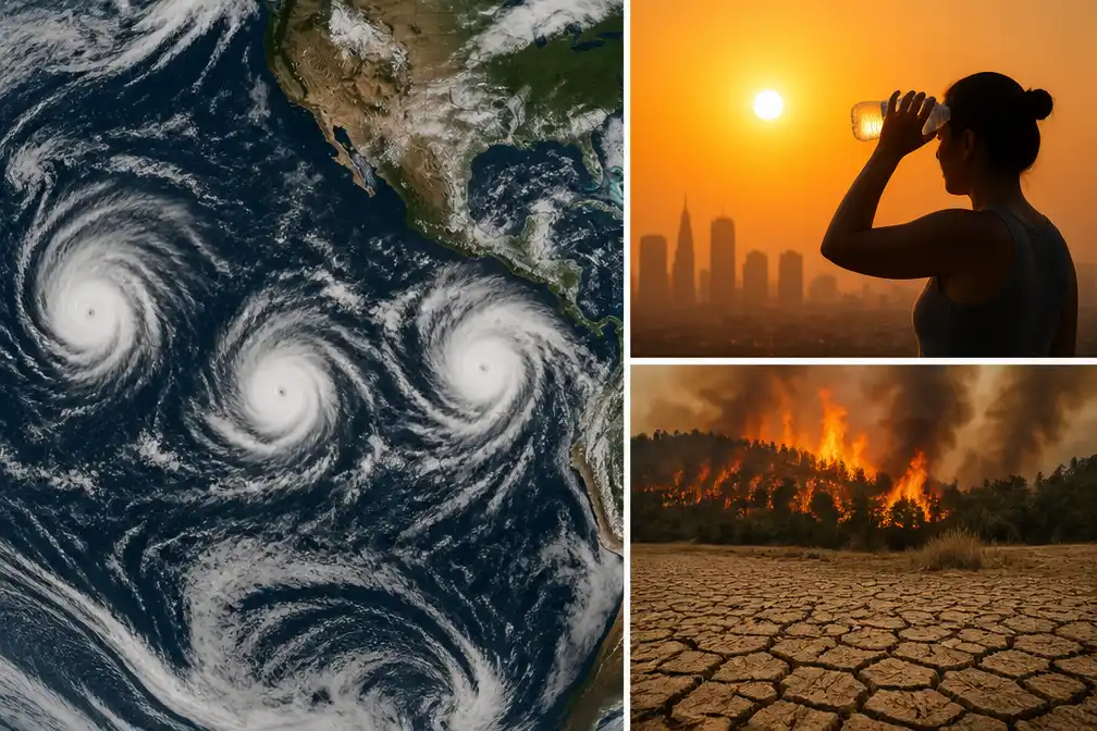 El Niño heftigste ooit gemeten, drie orkanen tegelijk in Stille Oceaan