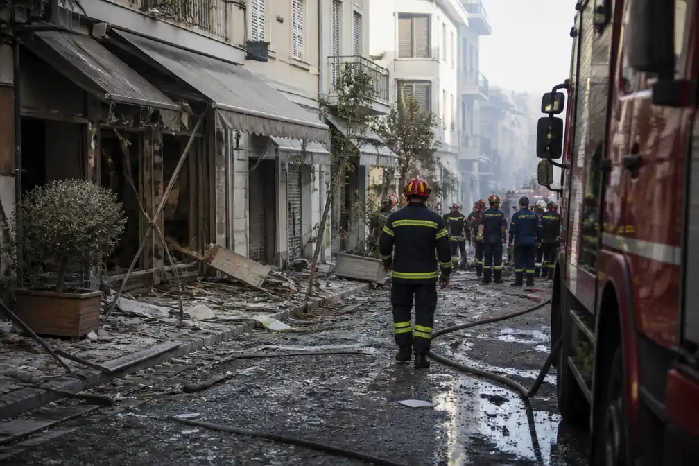 Vijf vermisten na zware ontploffing in historisch centrum van Athene