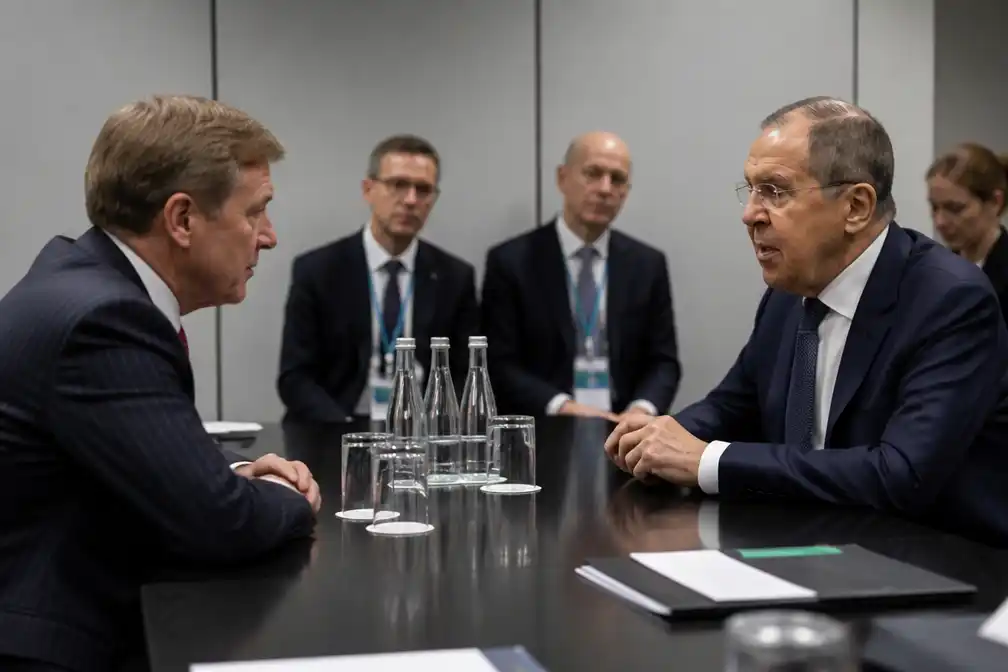 Duitse en Russische ministers van Buitenlandse Zaken treffen elkaar in New York