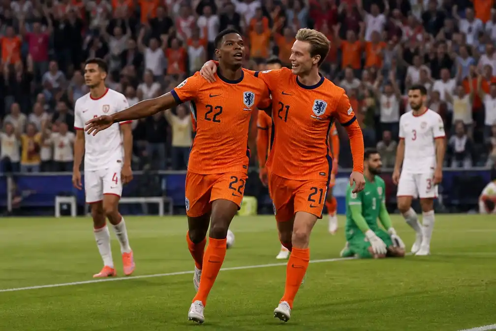 Snelste dubbelslag Oranje sinds 1971 tegen Tunesië