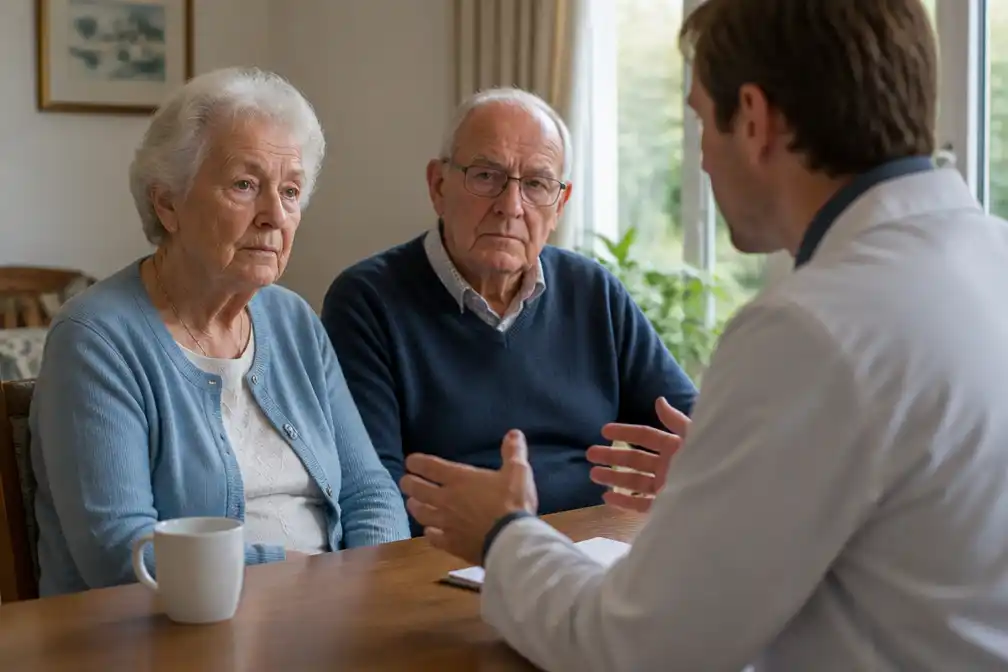 Mevrouw Tillemans weigert dagopvang; dokter Rutger zoekt naar oplossing
