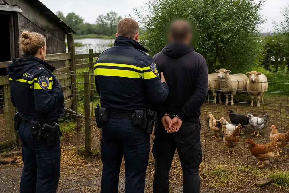 Man (38) uit Zaandam aangehouden na doden van schapen en kippen in Amsterdam-Oost