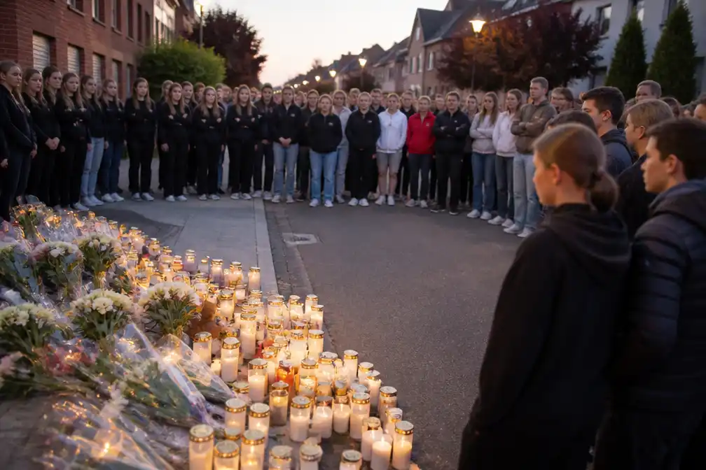 Honderden herdenken Benten (18) in Mol, jaar na dodelijke steekpartij