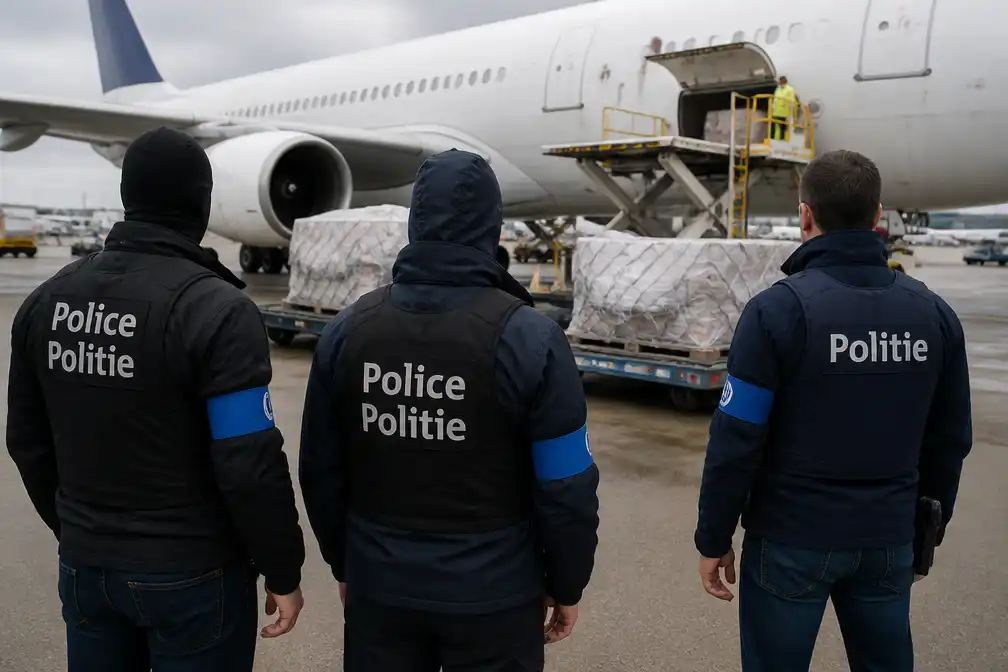 21 verdachten opgepakt voor jarenlange drugssmokkel via Brussels Airport