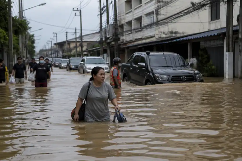 Thailand waarschuwt voor nieuwe regen, Bangkok telt schade na overstromingen