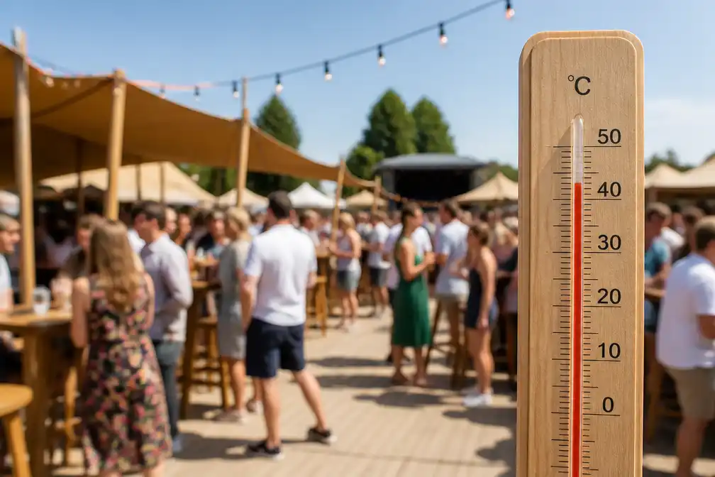 Culinair festival 't Wonder in Woerden vrijdag afgelast wegens hitte, zaterdag nog door