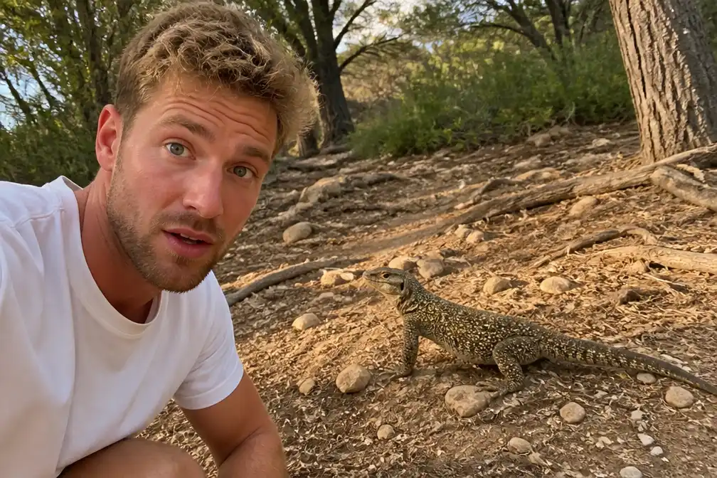 Kaj Gorgels verrast door onbekend dier op Ibiza