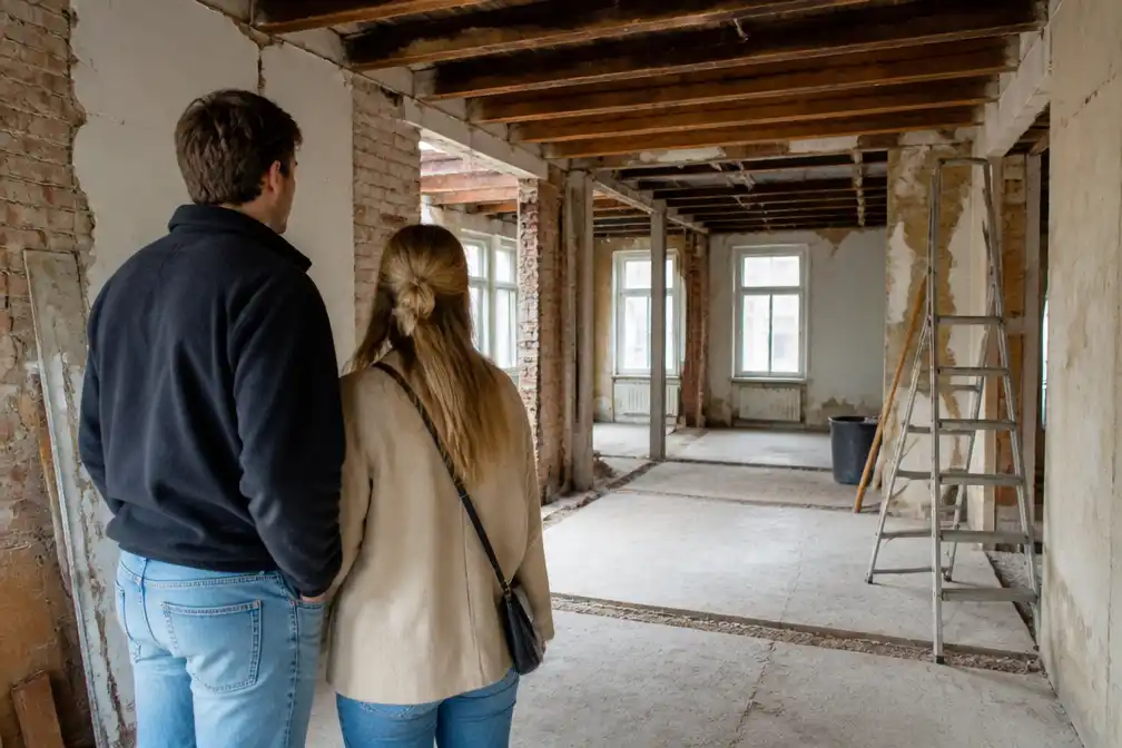 Floris Göbel en Merel kopen groter huis dat flinke verbouwing nodig heeft