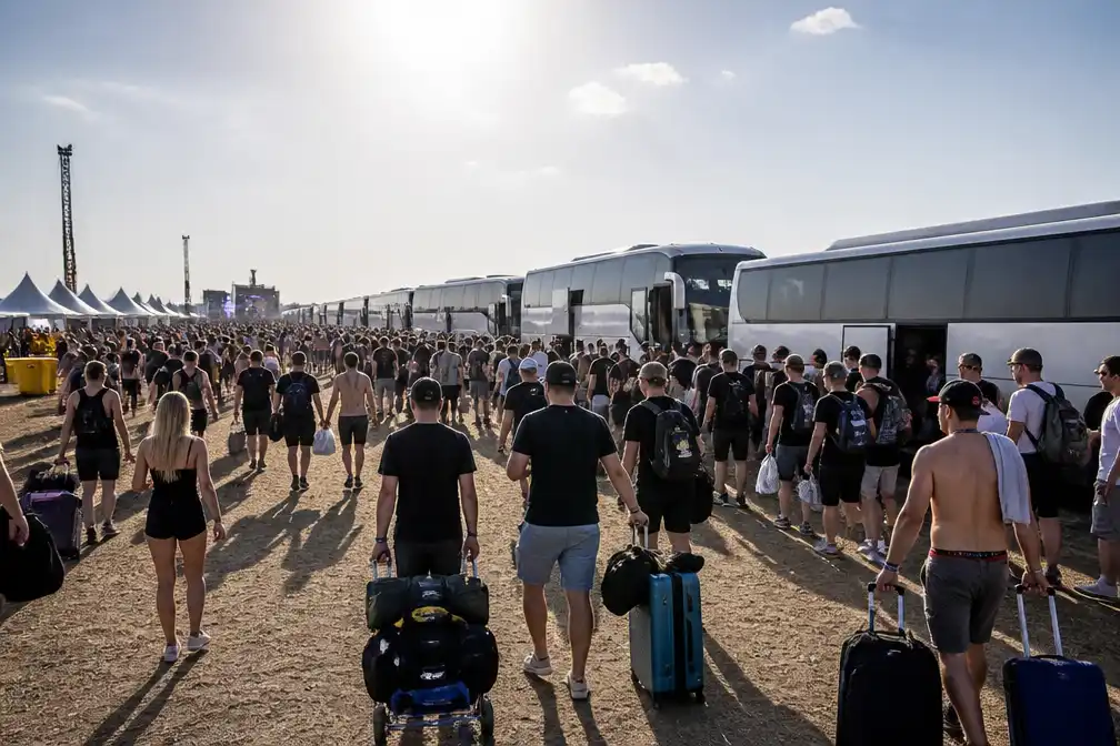 Defqon festival afgelast om extreme hitte, chaos bij evacuatie duizenden