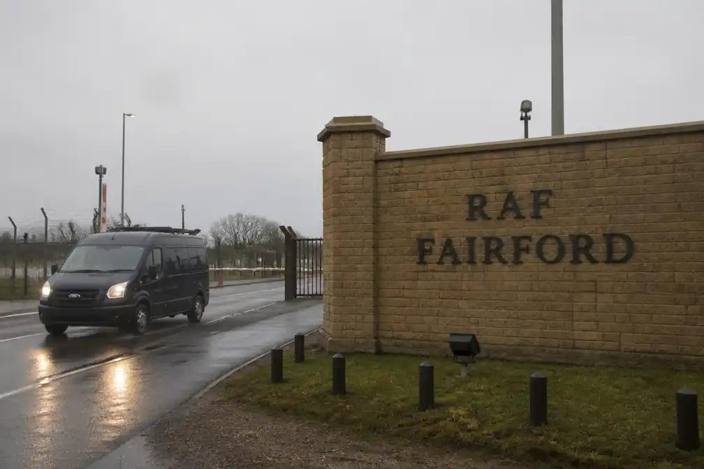 Zesde verdachte op borgtocht vrij na dreiging tegen RAF Fairford