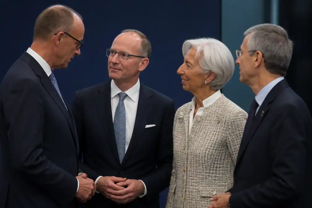 Merz praat met Klaas Knot over opvolging van Lagarde bij ECB