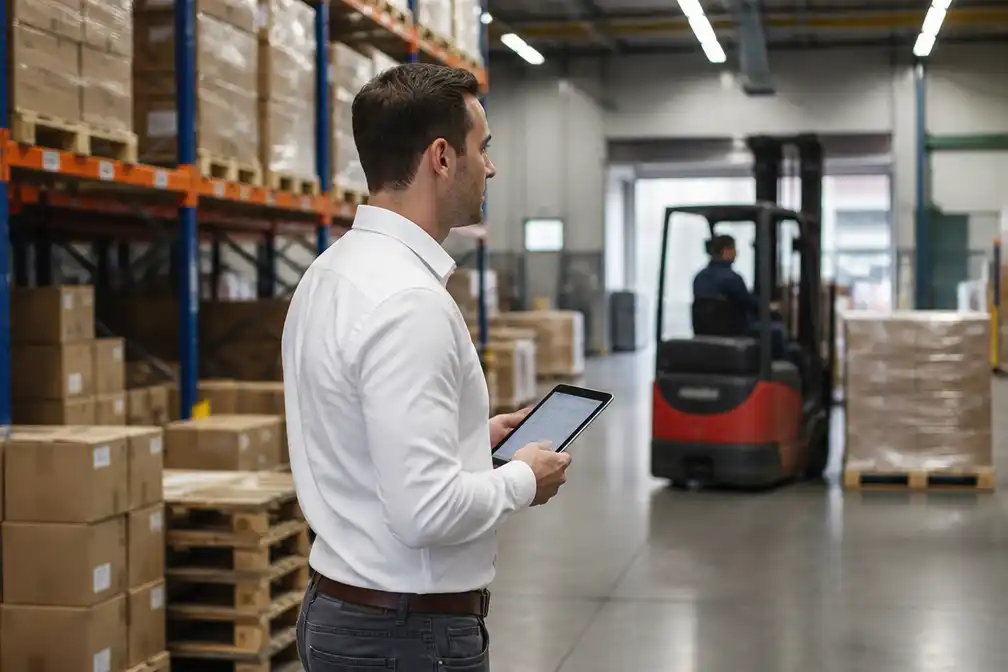 Bas (33) combineert logistiek, financiën en commercie als accountmanager