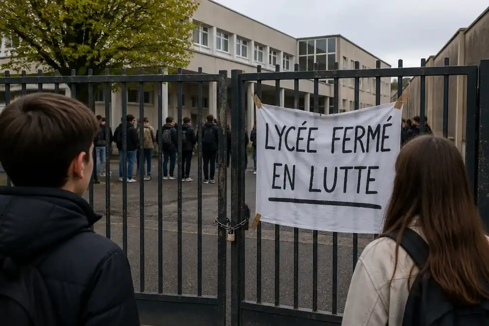 Honderden Franse middelbare scholen tweede week dicht door onderwijsprotesten