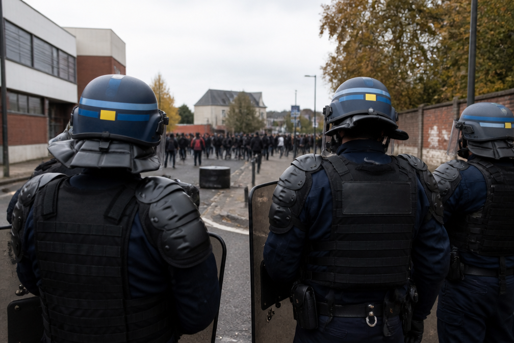 15-jarige scholier zwaargewond aan hand bij Franse onderwijsprotesten in Lens