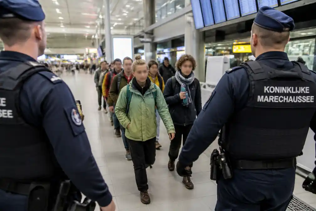 Schiphol: 32 opgepakte Extinction Rebellion-activisten weer vrij