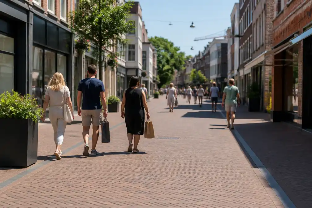 Winkelstraten opnieuw rustiger, RMC wijt het aan recordhete zomer