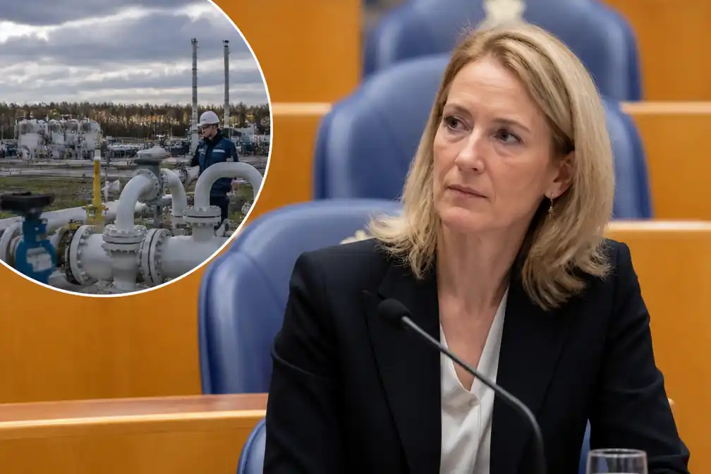 Van Veldhoven werkt aan gasnoodvoorraad van een week bij minder gevulde opslagen