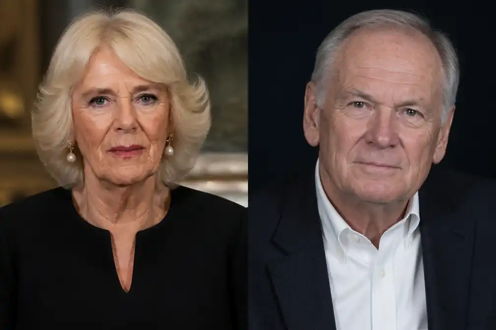 Koningin Camilla herdenkt overleden Britse auteur Jeffrey Archer